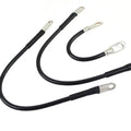 V-Twin 32-1772 Black 3-Piece Starter Cable Set for Flh 65-84