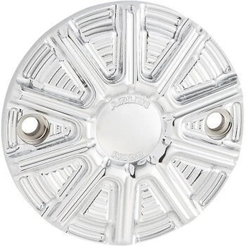 Arlen Ness 700-009 Chrome 10-Gauge Timer / Points Cover for Harley M8 17-25