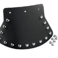 Drag Specialties DS-393703 9.5" x 6.5" Mud Flap Chrome Studs Studded