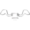 Drag Specialties 1505-0004 Chrome Passenger Hand Rails for Harley Touring 09-13