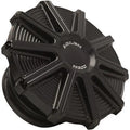Arlen Ness 701-000 Black 10-Gauge Right Hand Thread Vented Gas Cap for Harley