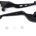 V-Twin 26-0801 Black Drilled Clutch Brake Lever Set for Touring 14-16