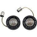 Custom Dynamics PB-BR-AW-57-BS Black 1157 Bullet Style Front ProBeam Ringz