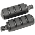 Kuryakyn 7561 Black Trident Large Foot Pegs for Harley Male Mount Application