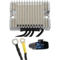 Drag Specialties 2112-0794 Chrome Solid-State Regulator for 99-03 Fxd Dyna