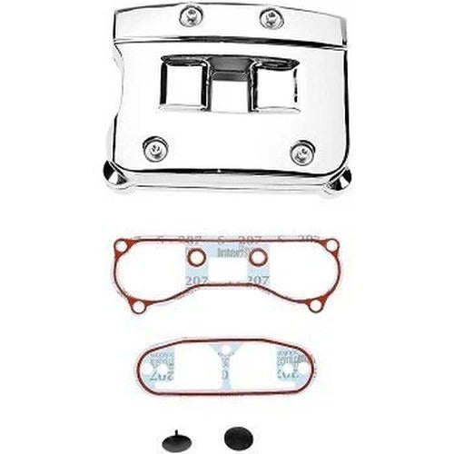 Drag Specialties DS-376513 Chrome Rocker Box Cover Kit for 92-99 Evo