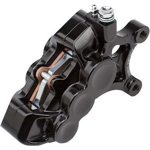 Arlen Ness 02-211 Black Front Left Six-Piston Differential Bore Brake Caliper