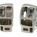 V-Factor 13366 Chrome Handlebar Switch Housing Kit Touring 96-13 w/Radio Cruise