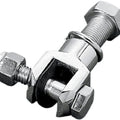 Drag Specialties DS-253483 Chrome Passenger Foot Peg Bracket - Male Mount Harley