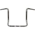 LA Choppers Chrome 1 1/4" Ape Hanger Handlebars 14" Harley Batwing Fairing Flht