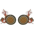 Custom Dynamics GEN-4-AR2-1156 1156 Rear Amber/Red Cluster for Bullet Style