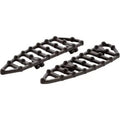 Arlen Ness 410-007 Black MX Billet Floorboards