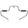 Lindby Chrome Front Multibar Highway Bar for Harley Fxd 91-17 w/ Mid Controls