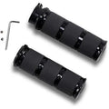Performance Machine (PM) Black Contour XL Renthal Wrapped Hand Grips Cable Op