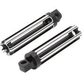 Arlen Ness 06-114 Black 10-Gauge Male Mount Foot Pegs for Harley