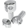 LA Choppers LA-7406-03 3" Chrome Hefty Risers for 1-1/4" Handlebars