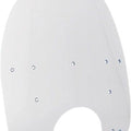 Memphis Shades 19" Clear Replacement Plastic Harley Flsts Fxsts Springer Detatch