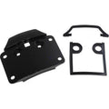 Custom Dynamics CD-CVO-MOUNT-B Black Radius License Plate Mount Assembly for Cvo