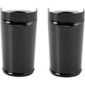 Arlen Ness 20-033 Fork Boot Covers- Black Smooth for 14-23 Touring