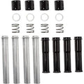 S&S Cycle 930-0124 Gloss Black Pushrod Tubes for Harley M8 17-20 & Twin Cam