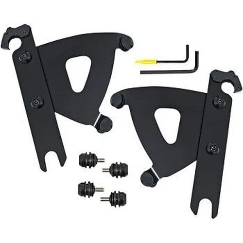 Memphis Shades MEB2053 Black Mounting Hardware for M.S. Road Warrior Fairing