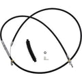Drag Specialties 0652-2370 High-Efficiency Black Vinyl Clutch Cable