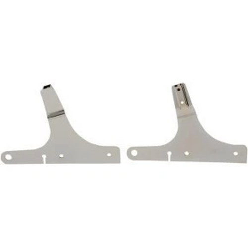 Drag Specialties CV-8075 Sissy Bar Side Plates- Fxstd - Chrome