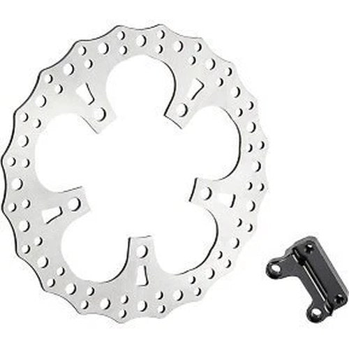 Arlen Ness 300-012 Jagged Floating Rotor 13" Front Left