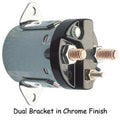 Power House 17775 Chrome Starter Solenoid for Touring 80-88 - Made in Usa