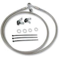 Drag Specialties 1741-2657 Extended Length +2" Stainless Steel Brake Line Kit
