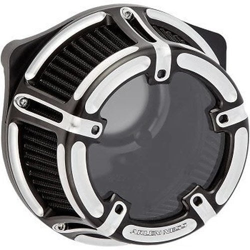 Arlen Ness 18-961 Black Contrast Method Clear Series Air Cleaner Kit for Harley
