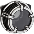 Arlen Ness 18-961 Black Contrast Method Clear Series Air Cleaner Kit for Harley