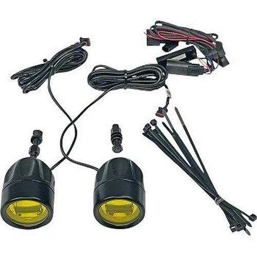 Custom Dynamics PB-FOG-BCM-YB Black w/ Yellow Lens ProBEAM LED Halo Fog Lights