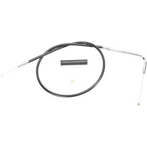 Drag Specialties 0650-0332 Black Vinyl Throttle Cable