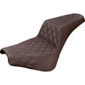 Saddlemen 818-30-175BR Step-Up Seat Brown Lattice Stitch for 18-24 FXBB/FXST