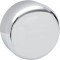 Drag Specialites 2107-0043 Chrome Smooth Round Horn Cover for Harley "Cowbell"