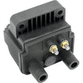 Drag Specialties Black 3 Ohm 12V Mini Dual Fire / Electronic Ignition Coil