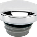 Drag Specialties DS-390282 Chrome Left Hand Non-Vented Gas Cap - 96-23 Dual Cap