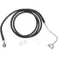 Drag Specialties 1741-3997 Extended Length Black Vinyl Brake Line Kit +6"