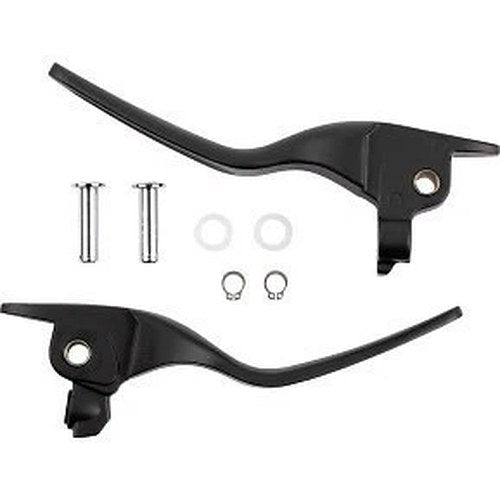 Drag Specialties 0610-2262 Custom Lever Set- Lsr - Black