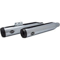 S&S Grand National Chrome Slip-On Mufflers Harley 18-22 FLFB/FLSL/FXBB/FXLR/FXBR