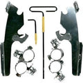 Memphis Shades Metric MEM8982 Fats/Slim Windshield TriggerLock Complete MountKit