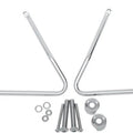 Drag Specialties 3501-0159 Chrome Saddlebag Supports for Sportster 04-22