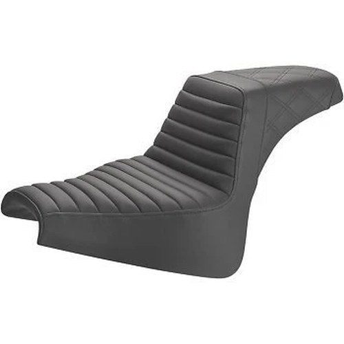 Saddlemen Step-Up Seat TR Front & LS Rear for 18-24 Harley Softail Fat Bob Fxfb