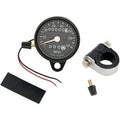 Black 2.4" Mini LED Mechanical 2:1 Speedometer