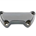 V-Twin 25-2128 Chrome Handlebar Top Clamp for Harley Staggered