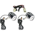Custom Dynamics Chrome ProBeam LED Halo Fog Lights LED for Harley Trike 14-25