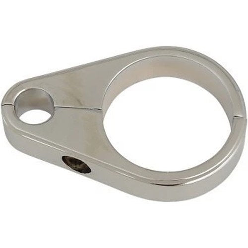 Chrome Clutch Cable Clamp for 1-3/8" Frame / Tubing