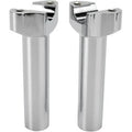 Chrome 5.5" Forged Handlebar Risers for 1" Harley