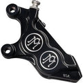 Performance Machine Black Contrast Cut Front Left Brake Caliper